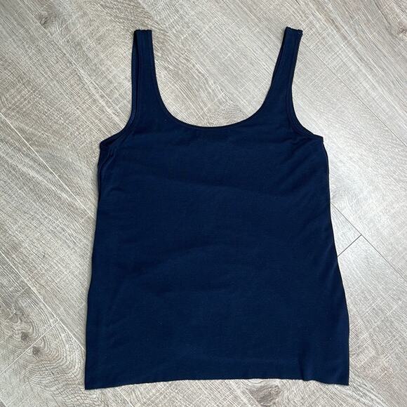 BAILEY/44 Black Snap Sides Scoop Neck Sleeveless Tank Top Women’s Size Small - Picture 8 of 8